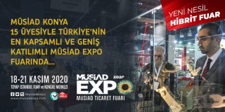 MÜSİAD EXPO’da Konya rüzgarı
