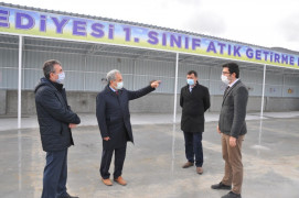 Akşehir Belediyesinden 1. Sınıf Katı Atık Getirme Merkezi