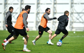 Konyaspor, Alanyaspor maçı hazırlıklarını sürdürdü