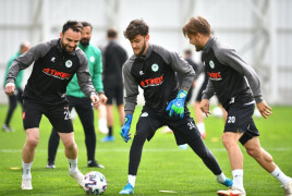Konyaspor, Ankaragücü maçı hazırlıklarını tamamladı